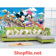 chuột micky giấy dán tường