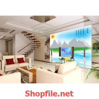 giấy dán tường người nông dân