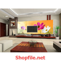 bông hoa dại giấy dán tường