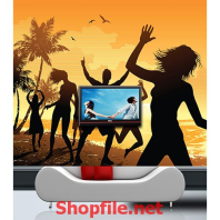 con người nhảy múa tranh dán tường