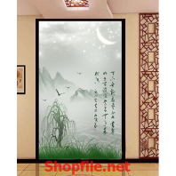 tranh dán tường tranh họa pháp