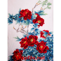 tranh dán tường bông hoa hồng