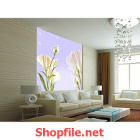 tranh dán tường hoa lưu ly