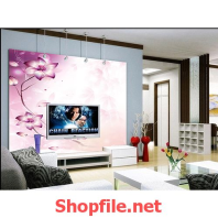 tranh dán tường bông hoa tuyệt đỉnh