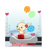 tranh dán tường chú chuột nhỏ