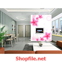 bông hoa ly tranh dán tường