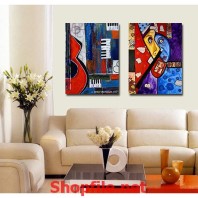 tranh dán tường bức họa nghệ thuật