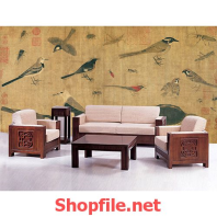 tranh dán tường những chú chim nhỏ