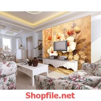 tranh dán tường bức tranh khổng lồ