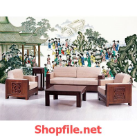 tranh dán tường khu phố cổ