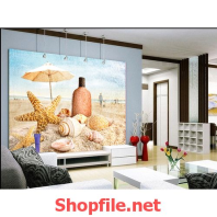 tranh dán tường phật tổ