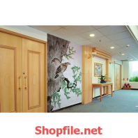 tranh dán tường con chim