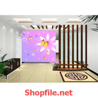 tranh dán tường chú ong vàng