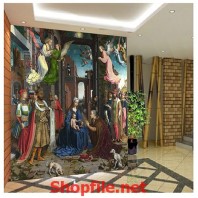 tranh dán tường nghệ sĩ