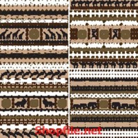 tranh dán tường họa tiết caro