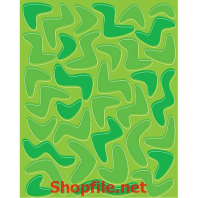 tranh trang trí tường nền xanh