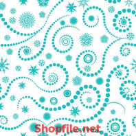 giấy dán tường hoa văn xanh nền trắng