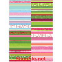 giấy dán tường màu tươi sáng