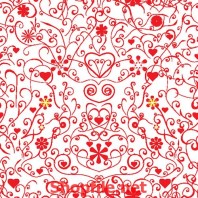 giấy dán tường hình nền đỏ nền trắng