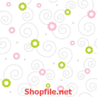 giấy dán tường màu trắng cute