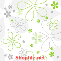 giấy dán tường bông hoa 5 cánh