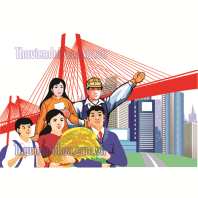 Áp phích xây dựng phát triển nông thôn ngày nay