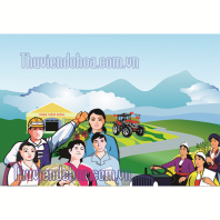 Tranh cổ động nông thôn miền núi