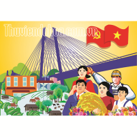 Áp phích xây dựng các công trình việt nam