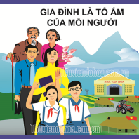 Vector gia đình viêt nam