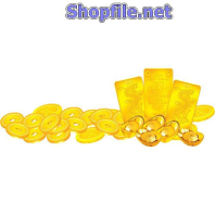 Vector họa tiết tết những đồng tiền vàng may mắn