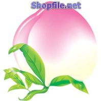 Vector họa tiết tết quả đào tiên lớn