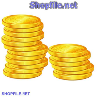Vector họa tiết tết đồng tiền vàng