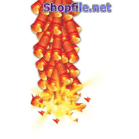 Vector họa tiết tết pháo đại nổ lớn