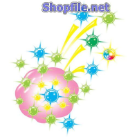 Vector họa tiết tết quả cầu tím