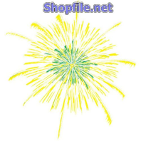 Vector họa tiết tết pháo hoa nụ xanh