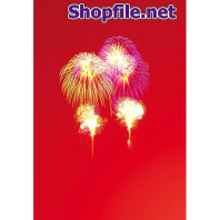 Vector họa tiết tết pháo bông nền đỏ đẹp