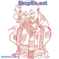 Vector họa tiết tết ông thọ