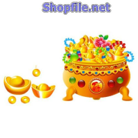 Vector họa tiết tết vàng bạc châu báu