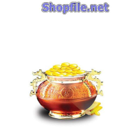 Vector họa tiết tết cái bát vàng