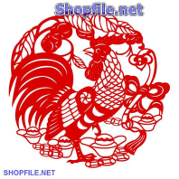 Vector họa tiết tết giấy dán tường hình con ngựa