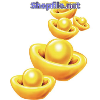 Vector họa tiết tết né vàng nhỏ