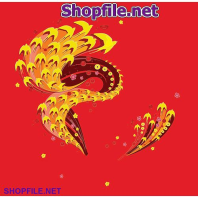 Vector họa tiết tết đàn én mùa xuân