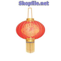 Vector họa tiết tết lồng đèn của em