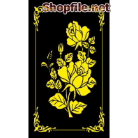 Vector bông hoa cúc mạ vàng lớn