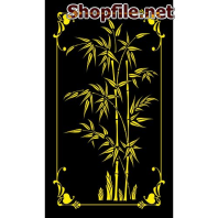 Vector cây trúc mạ vàng ấn tượng