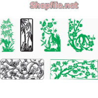 Vector những bức hoa về cây mai rừng