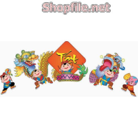 Vector đội lân những người bạn