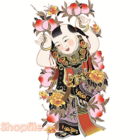 Vector kim đồng vui vẻ