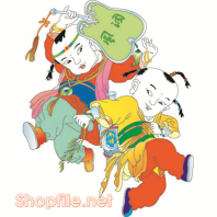 Vector kim đồng ăn trộm đồ