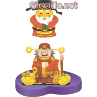 Vector hai vị thần vui đùa